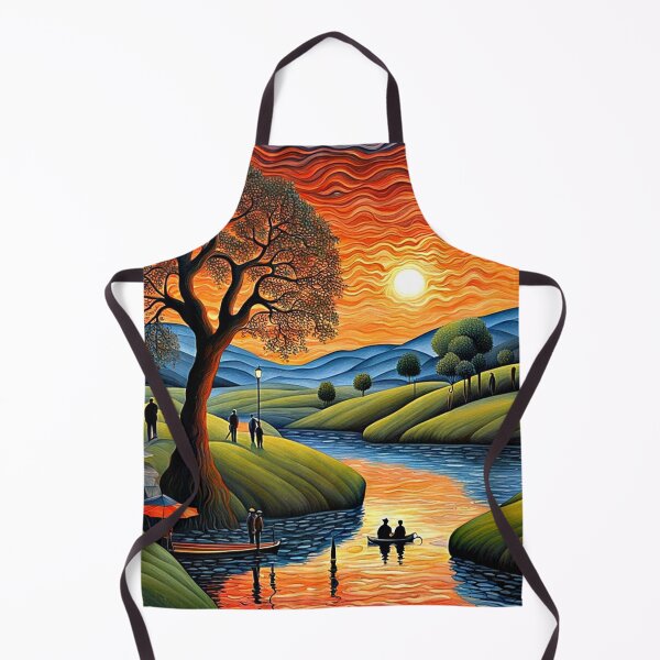 Item preview, Relaxing by the river 1 designed and sold by George Hutton Hunter.