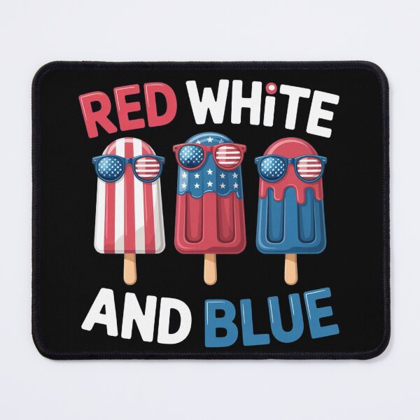 Item preview, Red White and Blue Popsicles - 4th of July Celebration  designed and sold by The Real Life Symphony.