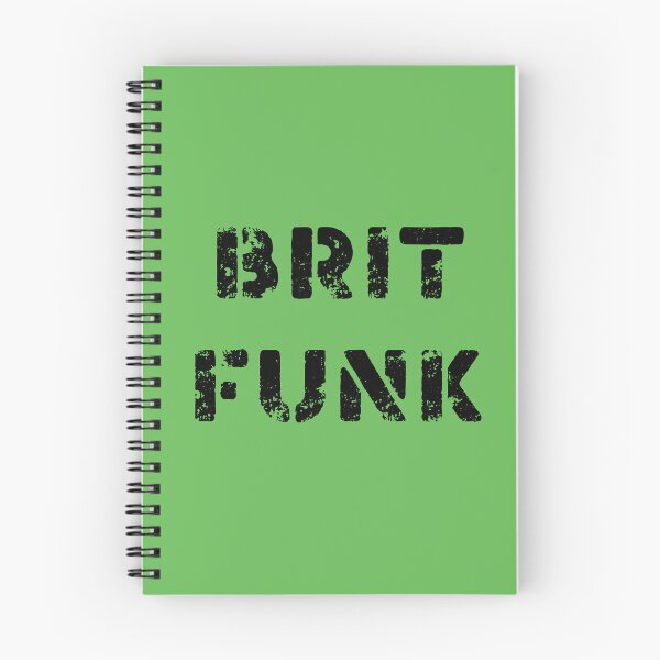 Item preview, BRIT FUNK - Black Lettering designed and sold by DirectDrive85.