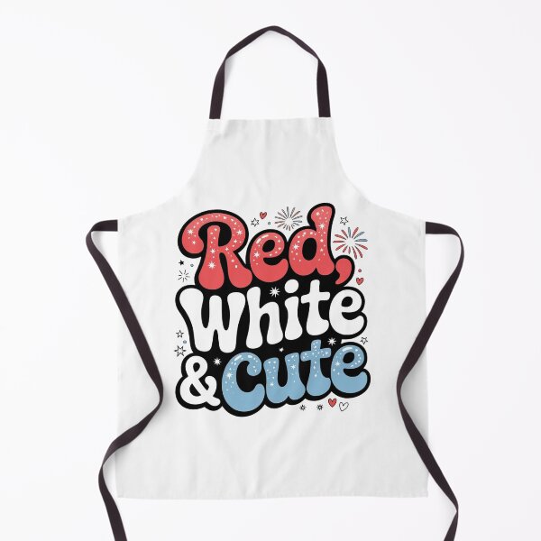 Item preview, Red White and Cute – 4th of July Celebration designed and sold by The Real Life Symphony.