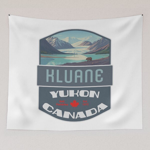 Item preview, Kluane National Park and Reserve, Yukon, Canada designed and sold by Wanderful-roads.