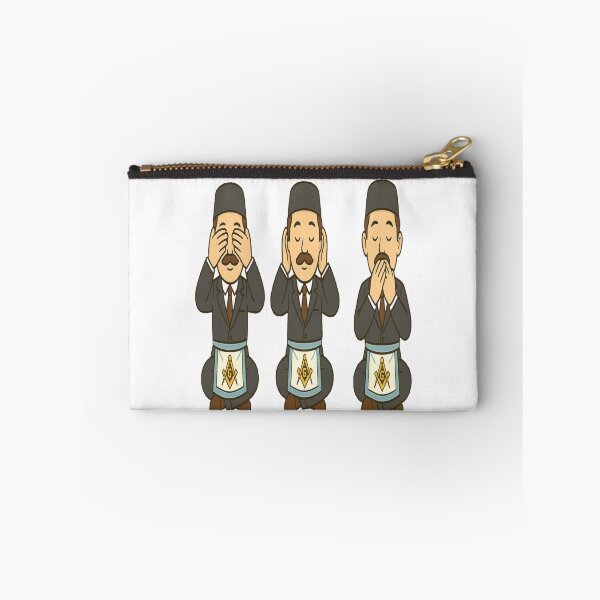 Item preview, Three wise Freemasons see/hear/speak no evil designed and sold by JamesDunican.