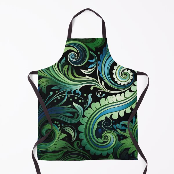 Item preview, New Zealand Māori Paua Pattern Koru Design 446 designed and sold by GrinGalore.
