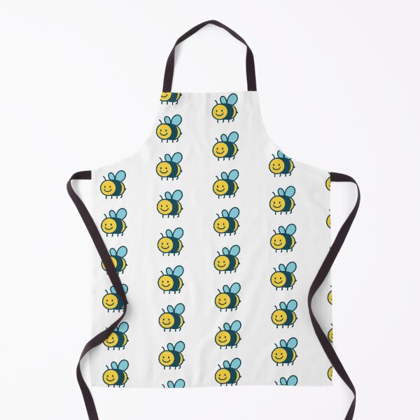 Item preview, Smiling Cartoon Bee – Cute Bumblebee Sticker designed and sold by CanSparkleArt.