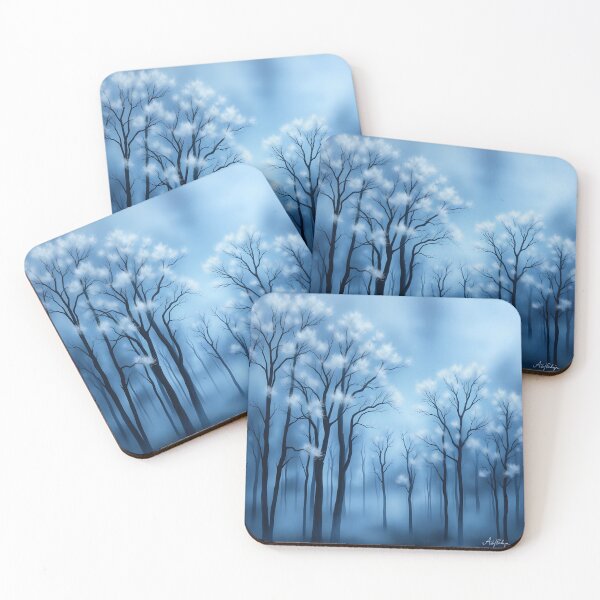 Item preview, Eucalyptus forest in the fog designed and sold by 2-Seraphira.