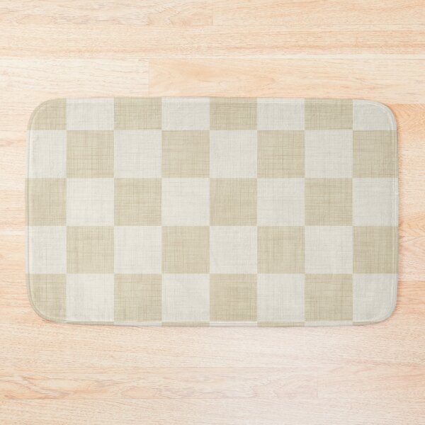 Item preview, Linen Check Pattern - Mocha designed and sold by QuestingPixel.