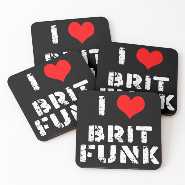 Item preview, I Love Brit Funk - White Lettering designed and sold by DirectDrive85.