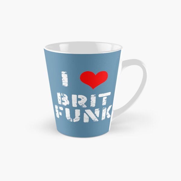 Artikelvorschau, Ich liebe Brit Funk - weiße Schrift entworfen und verkauft von DirectDrive85.