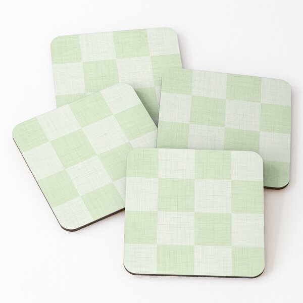 Item preview, Linen Check Pattern - Sage Green designed and sold by QuestingPixel.