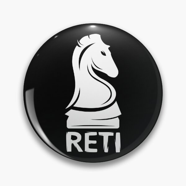Item preview, Reti Opening Chess Game with Knight Illustration designed and sold by AndreMi.