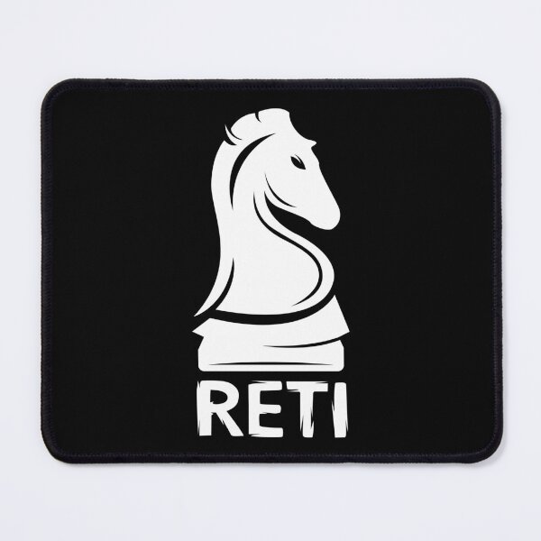 Item preview, Reti Opening Chess Game with Knight Illustration designed and sold by AndreMi.