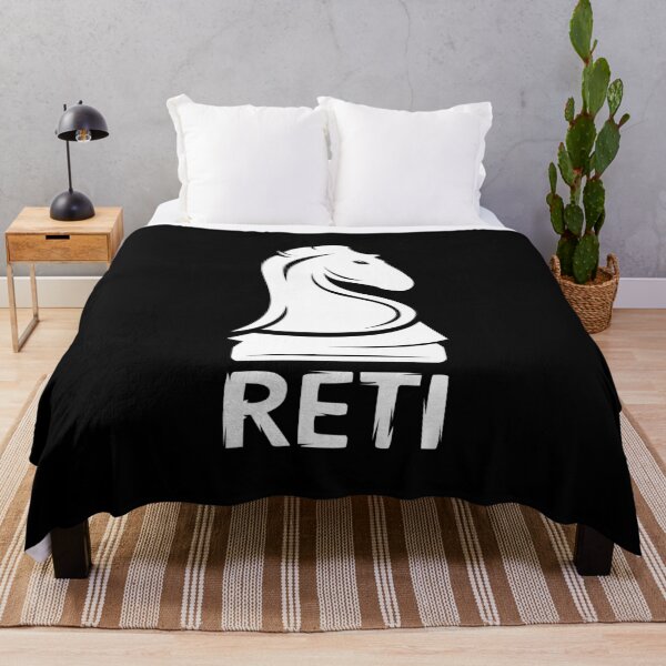 Item preview, Reti Opening Chess Game with Knight Illustration designed and sold by AndreMi.