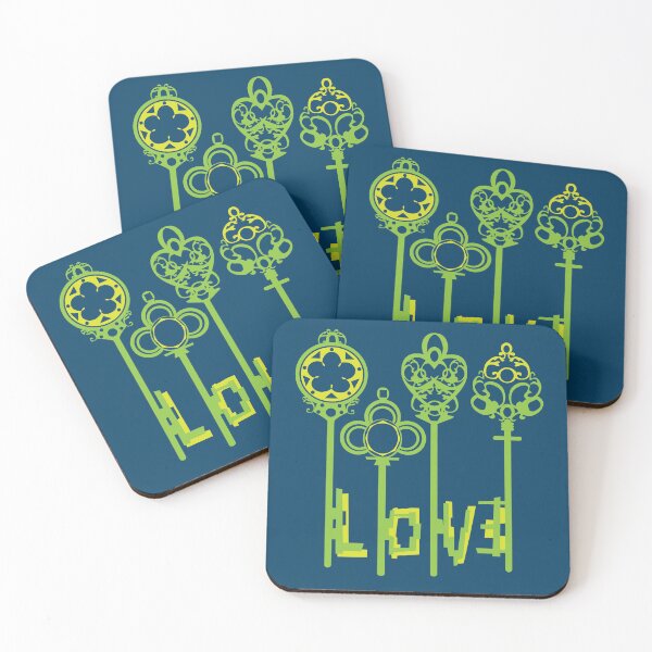 Item preview, Hand-Drawn Digital Illustration: The Keys of Love Unlocking Life’s Potential designed and sold by Starpuffdesign.