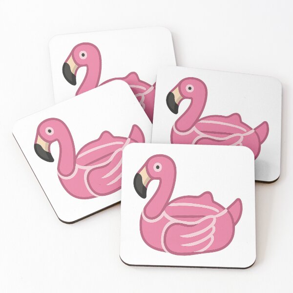 Item preview, Pink Flamingo Pool Float – Fun Summer Vibes Sticker designed and sold by CanSparkleArt.