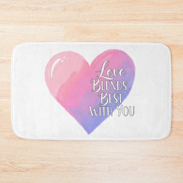 Item preview, Love Blends Best With You Heart designed and sold by Owcomm.