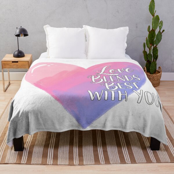 Item preview, Love Blends Best With You Heart designed and sold by Owcomm.