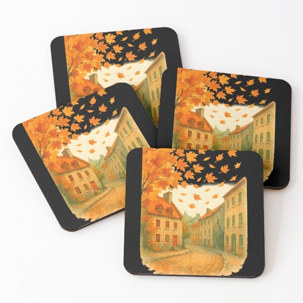 Item preview, Autumn in Québec City designed and sold by Uglyandcute.