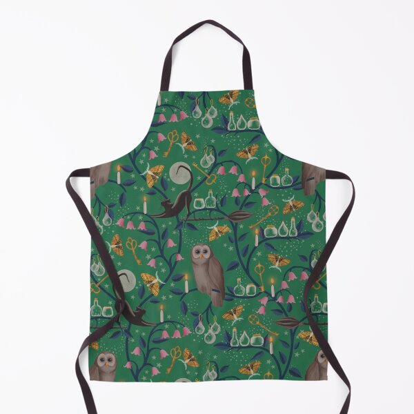 Item preview, Witch’s potion store cupboard Halloween Fun green designed and sold by Louise Thompson.