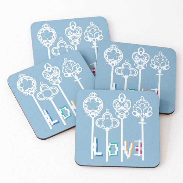 Item preview, Hand-Drawn Digital Illustration: The Keys of Love Unlocking Life’s Potential designed and sold by Starpuffdesign.