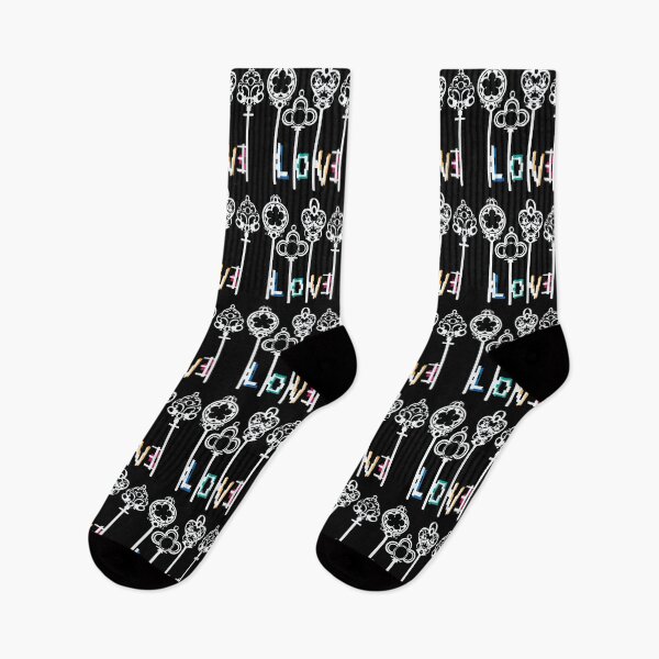 Item preview, Hand-Drawn Digital Illustration: The Keys of Love Unlocking Life’s Potential designed and sold by Starpuffdesign.