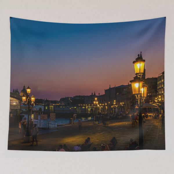 Item preview, Sunset on Riva degli Schiavoni, Venice designed and sold by Steven Weeks.