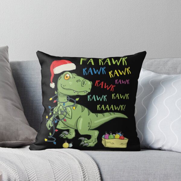 Item preview, Fa Rawr Rawr Rawr - Christmas T-Rex Dinosaur Pun designed and sold by fatamyfan1.