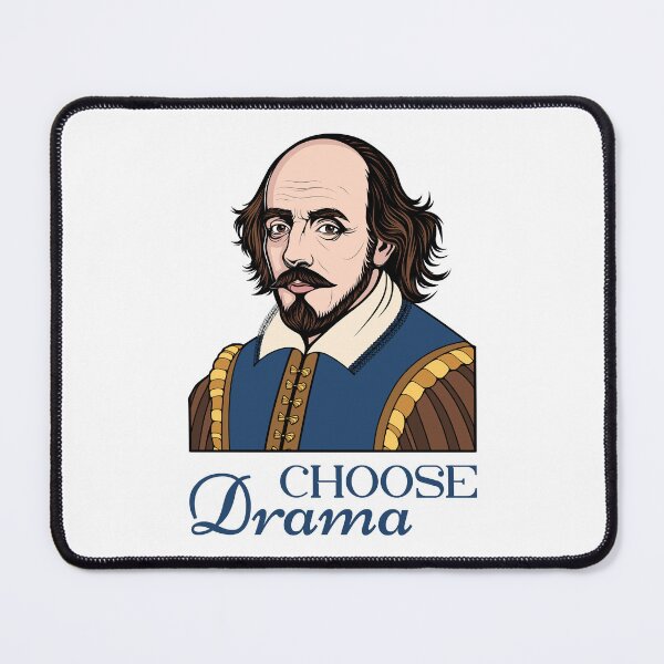 Item preview, Choose Drama | Shakespeare Portrait designed and sold by ObsidianDaz.