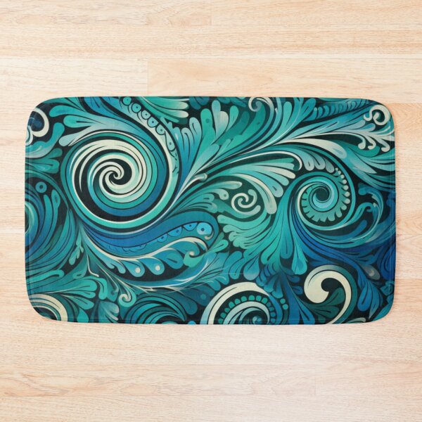 Item preview, New Zealand Māori Paua Pattern Koru Design 450 designed and sold by GrinGalore.