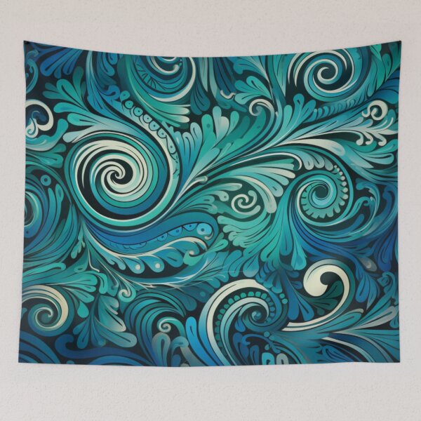 Item preview, New Zealand Māori Paua Pattern Koru Design 450 designed and sold by GrinGalore.