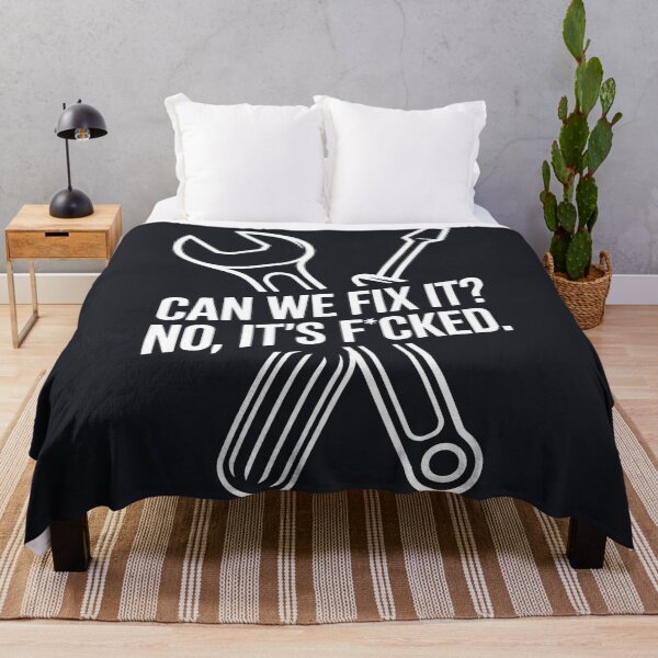 Item preview, Can We Fix It No It's F*cked designed and sold by CreepyCornerArt.