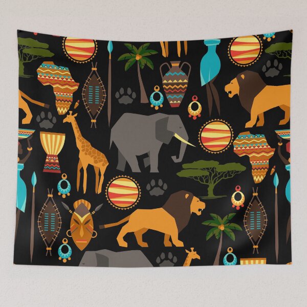 Item preview, African tribal style designed and sold by IMAGENACTION.