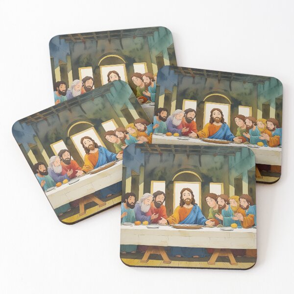 Item preview, The last supper anime style designed and sold by violetarts7.
