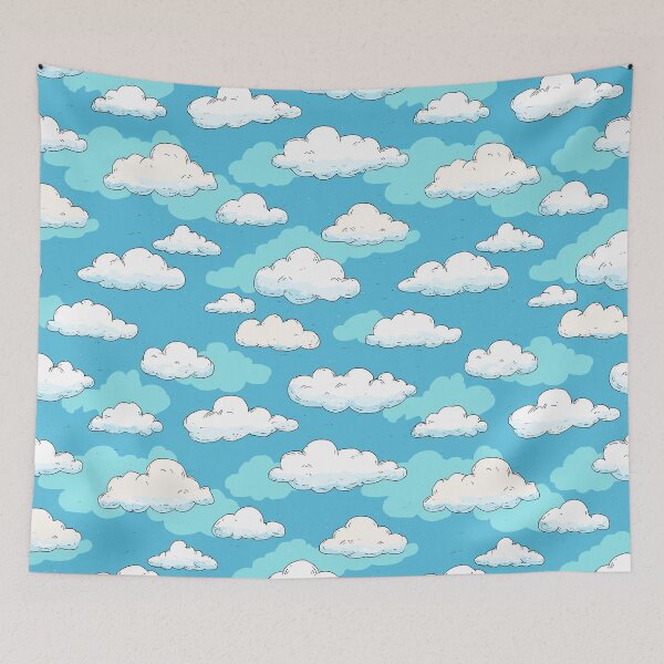 Item preview, Soft Clouds Pattern designed and sold by bapupa.