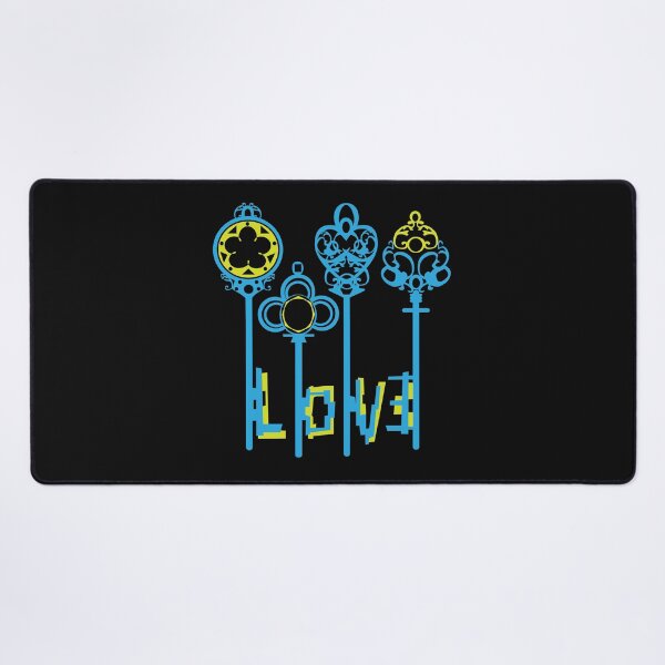 Item preview, Hand-Drawn Digital Illustration: The Keys of Love Unlocking Life’s Potential designed and sold by Starpuffdesign.