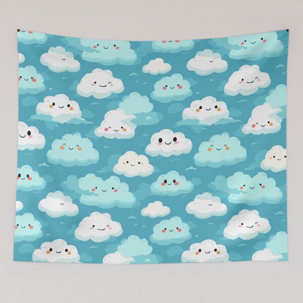 Item preview, Peaceful Clouds Pattern designed and sold by bapupa.