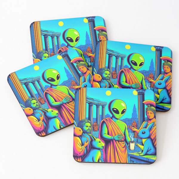 Item preview, alien and cute bunny designed and sold by Dogandesighn.