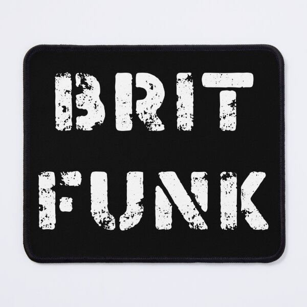 Item preview, BRIT FUNK - White lettering designed and sold by DirectDrive85.