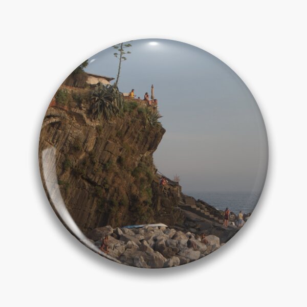 Item preview, Sunset Riomaggiore boat harbour, Cinque Terre designed and sold by Steven Weeks.