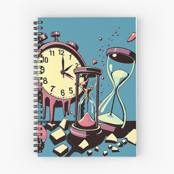 Item preview, Melting Time - Surreal Pop Art Illustration designed and sold by AbdS07.
