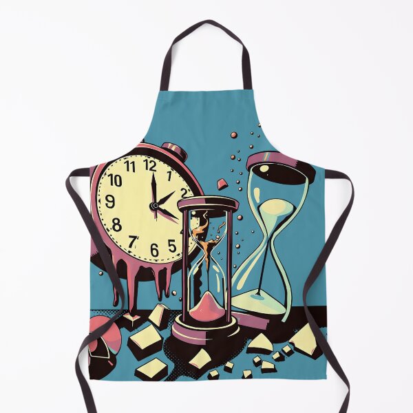 Item preview, Melting Time - Surreal Pop Art Illustration designed and sold by AbdS07.