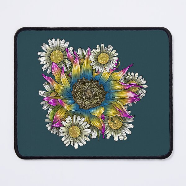 Item preview, Pan Sunflower and Daisies designed and sold by Art by Veya.