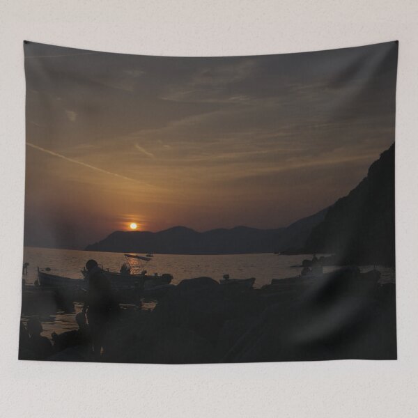 Item preview, Sunset Riomaggiore, Cinque Terre designed and sold by Steven Weeks.