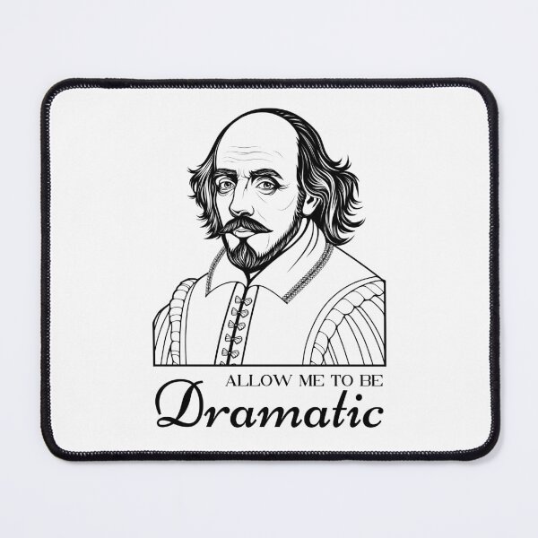 Item preview, Dramatic | Shakespeare Portrait designed and sold by ObsidianDaz.