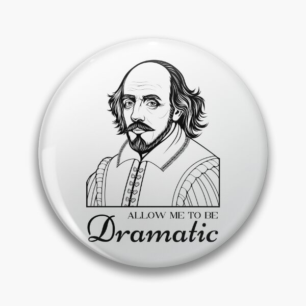 Item preview, Dramatic | Shakespeare Portrait designed and sold by ObsidianDaz.