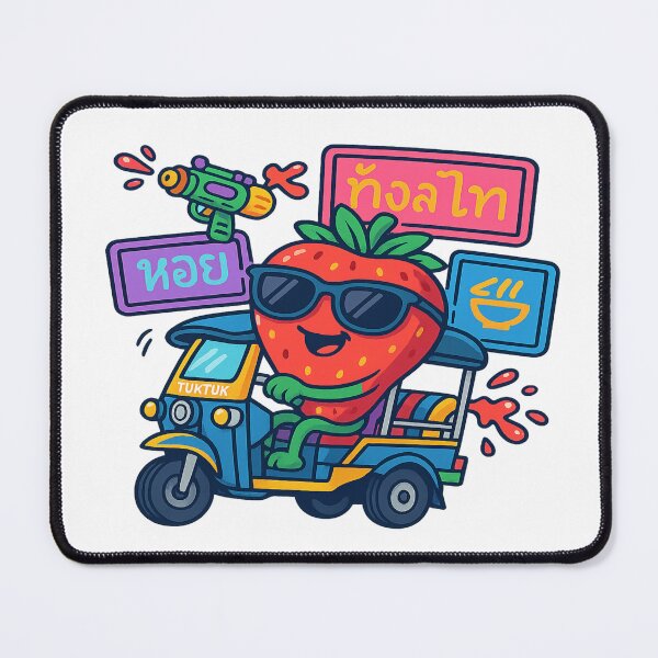 Item preview, Bangkok Berry Ride: Strawberry Jams but My Glock Don’t Frog — Funny Meme Tuk Tuk Weapon designed and sold by Globalcitytees.