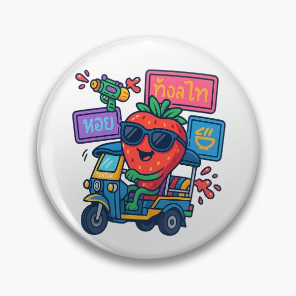 Item preview, Bangkok Berry Ride: Strawberry Jams but My Glock Don’t Frog — Funny Meme Tuk Tuk Weapon designed and sold by Globalcitytees.