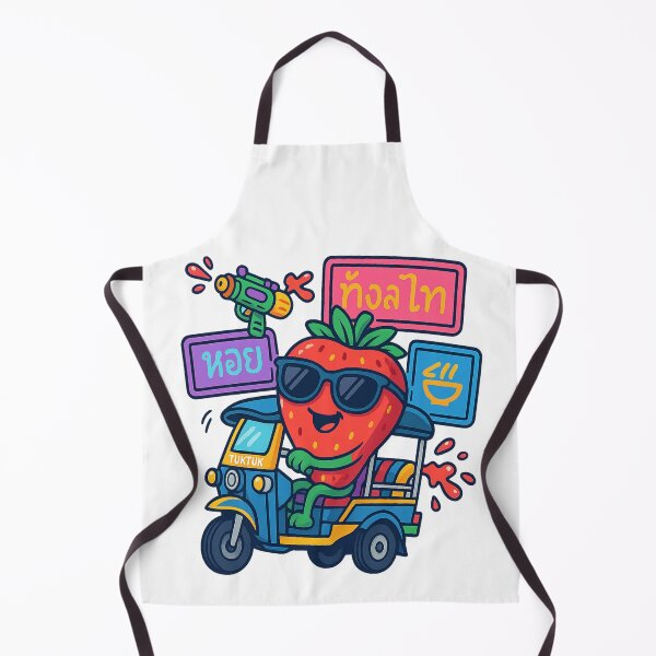 Item preview, Bangkok Berry Ride: Strawberry Jams but My Glock Don’t Frog — Funny Meme Tuk Tuk Weapon designed and sold by Globalcitytees.