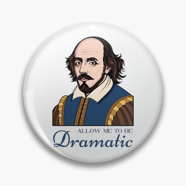 Item preview, Dramatic | Shakespeare Portrait designed and sold by ObsidianDaz.