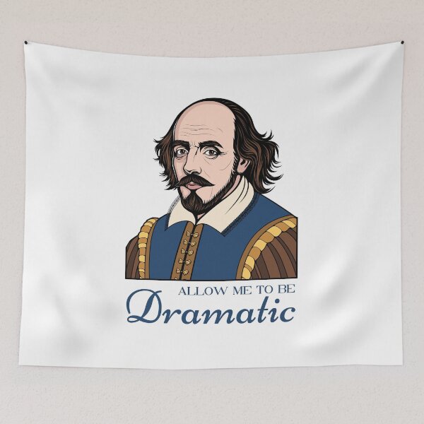 Item preview, Dramatic | Shakespeare Portrait designed and sold by ObsidianDaz.