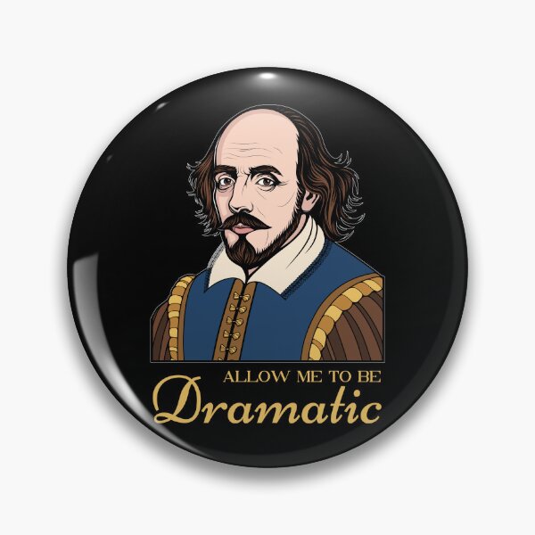 Item preview, Dramatic | Shakespeare Portrait designed and sold by ObsidianDaz.